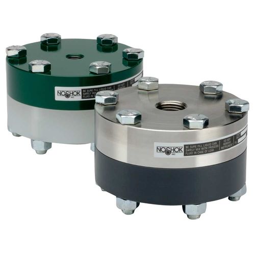 Diaphragm seal with flange connection - 10L  - NOSHOK - for pressure gauges