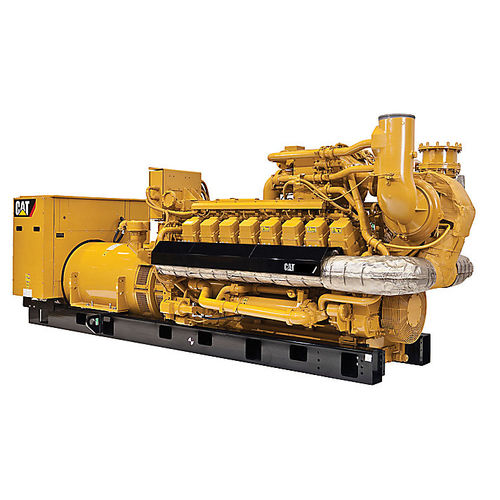 Natural gas generator set - G3516H - CAT Electric Power - three-phase / stationary / 50 Hz