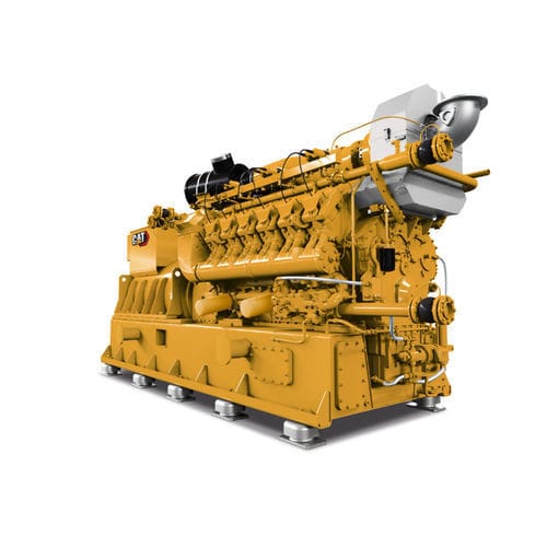 Natural gas generator set - CG170-12 - CAT Electric Power - biogas / three-phase / stationary