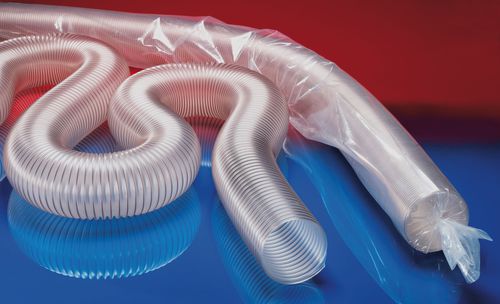 Chemical product hose - PROTAPE® PUR 301 AS (XLD) - NORRES Schlauchtechnik GmbH - for gas / for powders / for oil