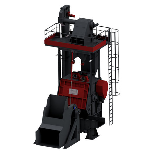 Caterpillar belt shot blasting machine - G - Gostol TST - turbine / for bulk materials / for surface cleaning