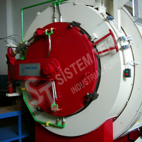 Vacuum furnace - VF-T-E series - Sistem Teknik Industrial Furnaces - rotary retort / nitriding / carbonitriding