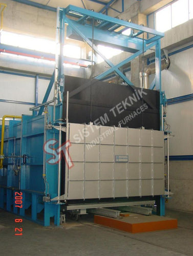 Car bottom furnace - Sistem Teknik Industrial Furnaces - annealing / electric / gas