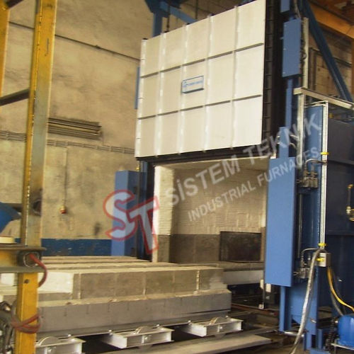 Car bottom furnace - Sistem Teknik Industrial Furnaces - quenching / electric / gas