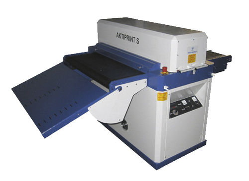 UV dryer - AKTIPRINT S SHORT - Technigraf  GmbH - continuous / with belt conveyor