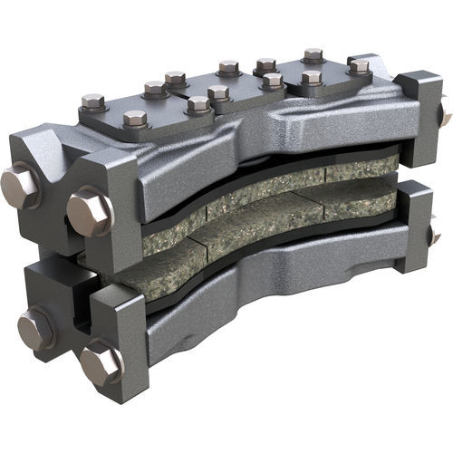 Caliper disc brake - J6 - Carlisle Industrial Brake and Friction - hydraulic