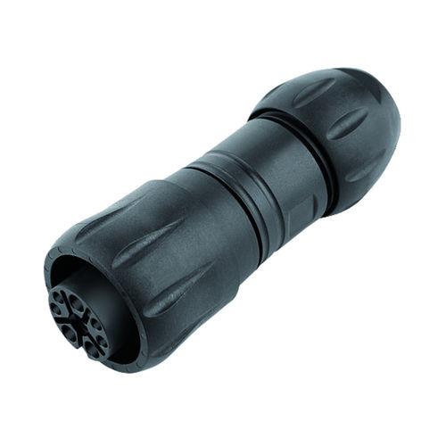 Data connector - 696 series  - Franz Binder GmbH + Co. Elektrische Bauelemente KG - electrical power supply / DIN / circular