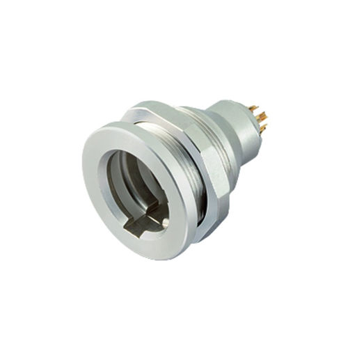 Electrical power supply connector - 430 series - Franz Binder GmbH + Co. Elektrische Bauelemente KG - circular / male / push-pull