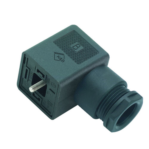 Electrical power supply connector - 210/A series - Franz Binder GmbH + Co. Elektrische Bauelemente KG - DIN / rectangular / female