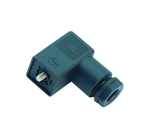 Electrical power supply connector - 230/C series - Franz Binder GmbH + Co. Elektrische Bauelemente KG - rectangular / female / screw-locked
