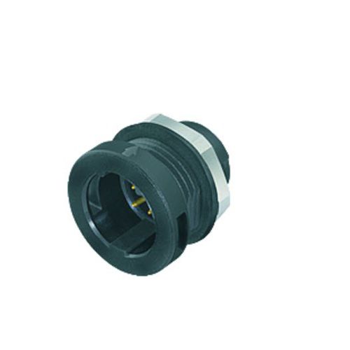 Electrical power supply connector - 420 series - Franz Binder GmbH + Co. Elektrische Bauelemente KG - circular / male / push-pull