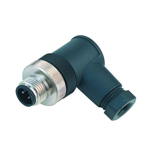 Data connector - 815 series - Franz Binder GmbH + Co. Elektrische Bauelemente KG - electrical power supply / elbow / male