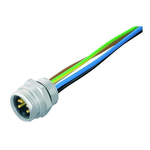 Data connector - 870 series - Franz Binder GmbH + Co. Elektrische Bauelemente KG - electrical power supply / circular / male