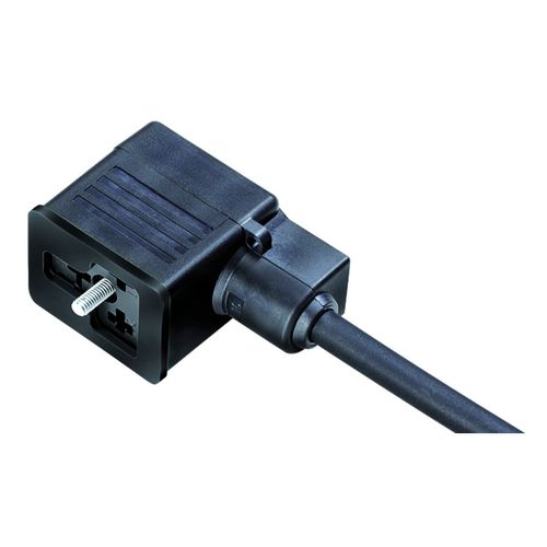 Electrical power supply connector - 220/B series - Franz Binder GmbH + Co. Elektrische Bauelemente KG - rectangular / female / polyamide