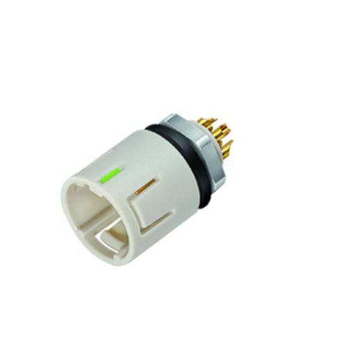 Electrical power supply connector - 620 MED series - Franz Binder GmbH + Co. Elektrische Bauelemente KG - circular / male / snap-on