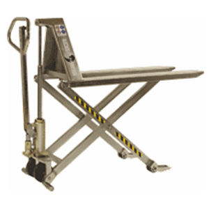 Hand pallet truck - ATEX - Logitrans - stainless steel / multifunction