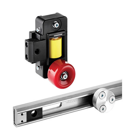 Roller linear guide - AL4190  - ACCURIDE - aluminum / track / adjustable