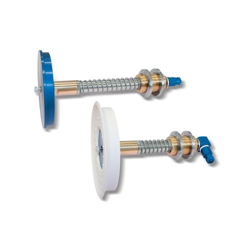 Articulated vacuum cup holder 068520 VUOTOTECNICA with plunger valve