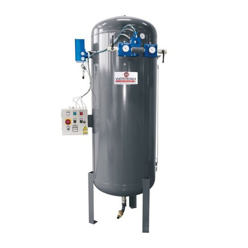 Rotary vane pump vacuum unit - DVL series - VUOTOTECNICA - industrial / multi-stage / vertical