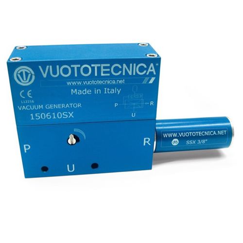 Single-stage Venturi ejector - 150608SX - VUOTOTECNICA