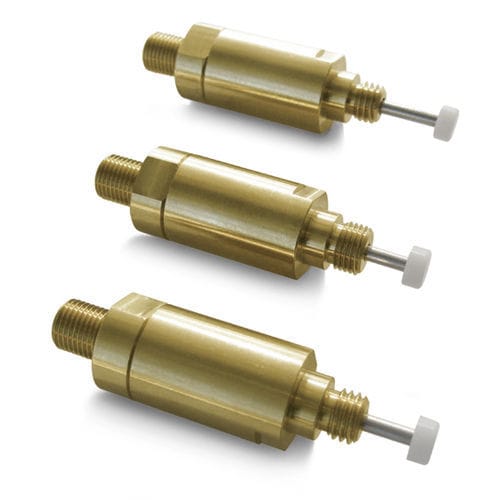 Plunger valve - 190110 - VUOTOTECNICA - for vacuum / for suction cup / steel