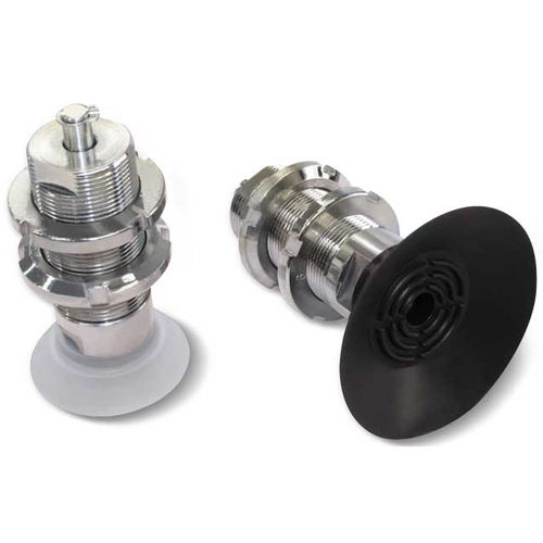 Circular vacuum suction cup - 085040  - VUOTOTECNICA - silicone / rubber / glass
