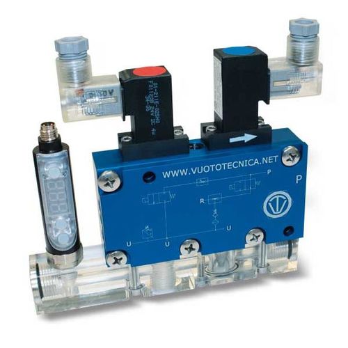 Multi-stage Venturi ejector - GVMM, MI series - VUOTOTECNICA - for robots / high-performance
