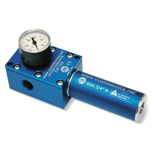 Single-stage Venturi ejector - PVP SX series - VUOTOTECNICA