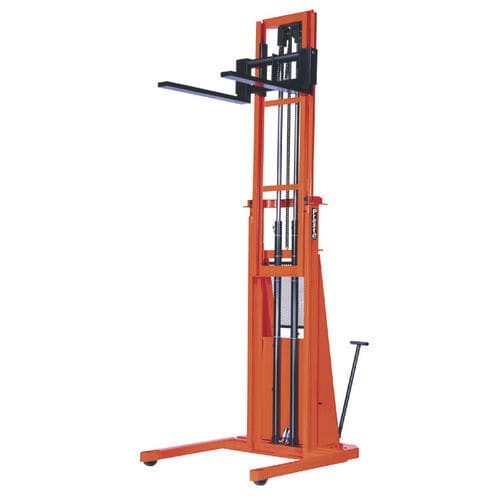 Pallet stacker truck - PS series  - Presto Lifts - manual / walk-behind / 12 V