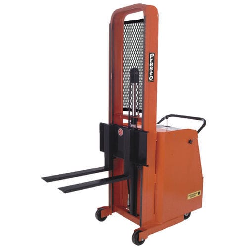 Electric stacker truck - CW series  - Presto Lifts - manual / walk-behind / 12 V