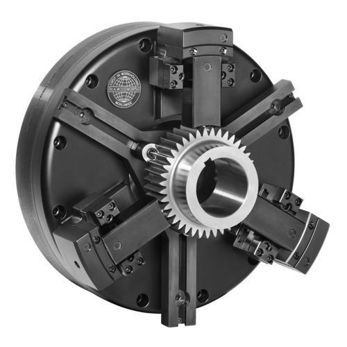 3jaw turning chuck PLD ITW Workholding diaphragm / quickchange