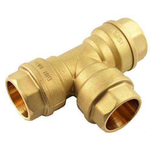 Hydraulic fitting - 125 - Isiflo AS - threaded / T-shaped / brass