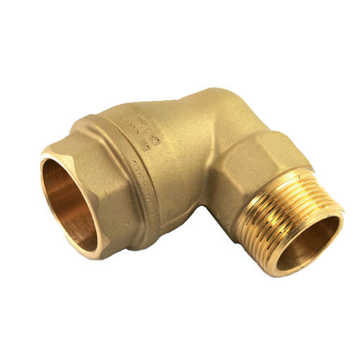 Pneumatic fitting - 121 - Isiflo AS - screw-in / 90° angle / brass