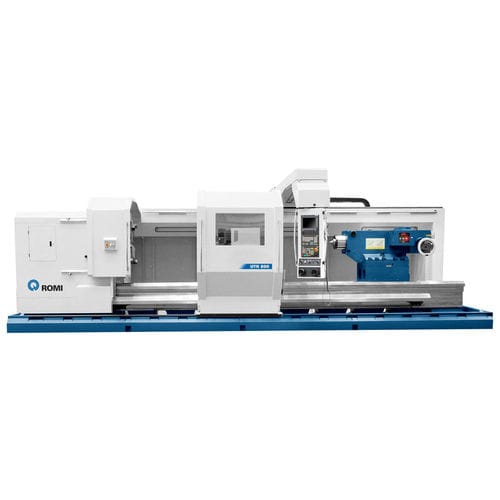 CNC turning center - UT series - Romi - 2-axis / universal / rigid