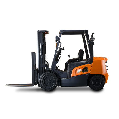 Diesel forklift - D20NX(M) - Daewoo Industrial Vehicles - ride-on / industrial / pneumatic tire