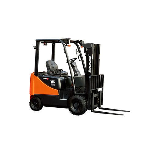 Diesel forklift - D15S-5 - Daewoo Industrial Vehicles - LPG / ride-on / handling