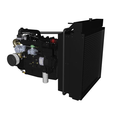 Natural gas engine - GE08TI - HD HYUNDAI INFRACORE - 6-cylinder / turbocharged / in-line