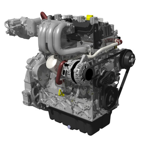 Diesel engine - PM03 - HD HYUNDAI INFRACORE - 4-cylinder / in-line / for forklifts