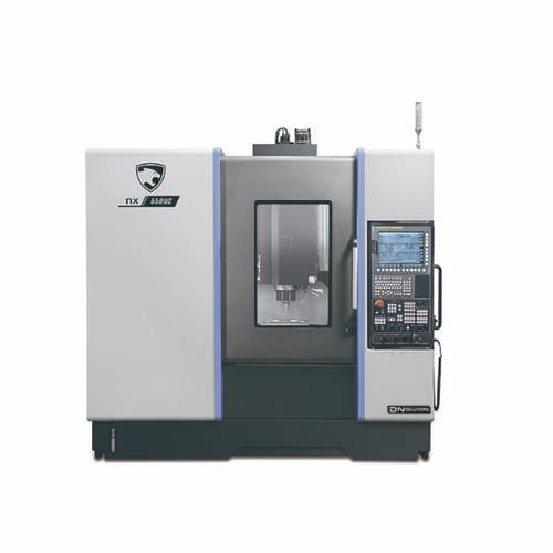 3-axis CNC machining center - NX 5500 II - DN SOLUTIONS - vertical / bridge / 30 tools