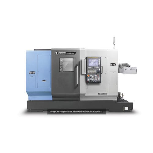 CNC turning center - PUMA TT series - DN SOLUTIONS - multi-axis / 2-spindle / 12 tools