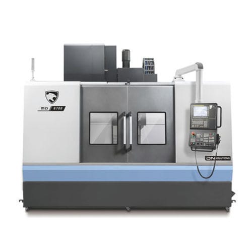 3-axis CNC machining center - DVM series - DN SOLUTIONS - vertical / 30 tools / cutting