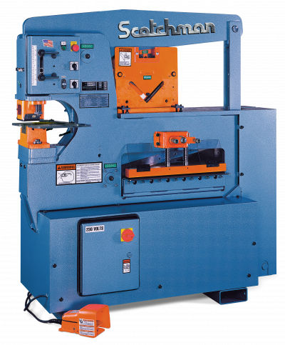 Semi-automatic punching machine - 6509-24M - Scotchman Industries - hydraulic / bar / shearing