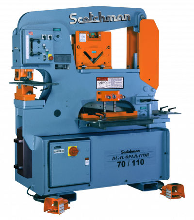 Semi-automatic punching press - DO 70/110-24M - Scotchman Industries - hydraulic / sheet metal / cutting
