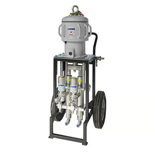 Resin dosing dispenser - 2K NOVA 30:1 - LARIUS SRL - with piston pump / injection / two-component