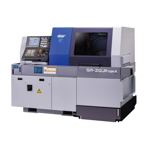 CNC Swiss lathe - SR-20JII - Star Micronics Machine Tools - 3-axis / multi-spindle / 4-spindle