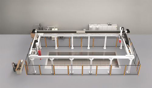Additive manufacturing machine for the aerospace industry - MasterPrint® Linear - Camozzi Machine Tools - for the automotive industry / for maritime applications / large-format