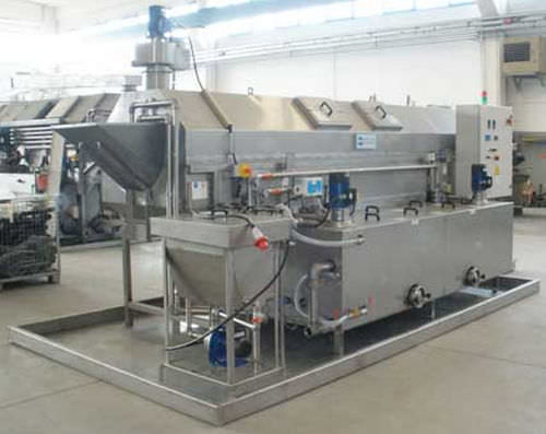 Solvent washing machine - Mod. 280 - Caber Impianti - water / spray / automatic