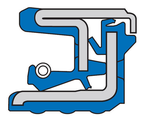 O-ring seal - CASS T2 - Simrit - NBR / shaft