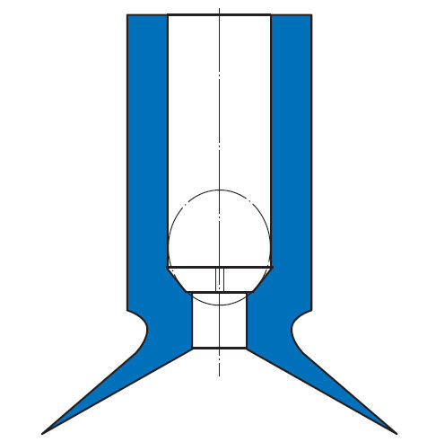Circular suction cup - GR4 - Simrit