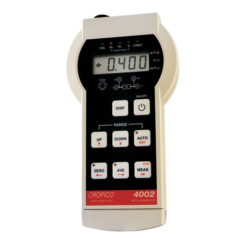Digital microhmmeter - DO4002 - Seaward - portable